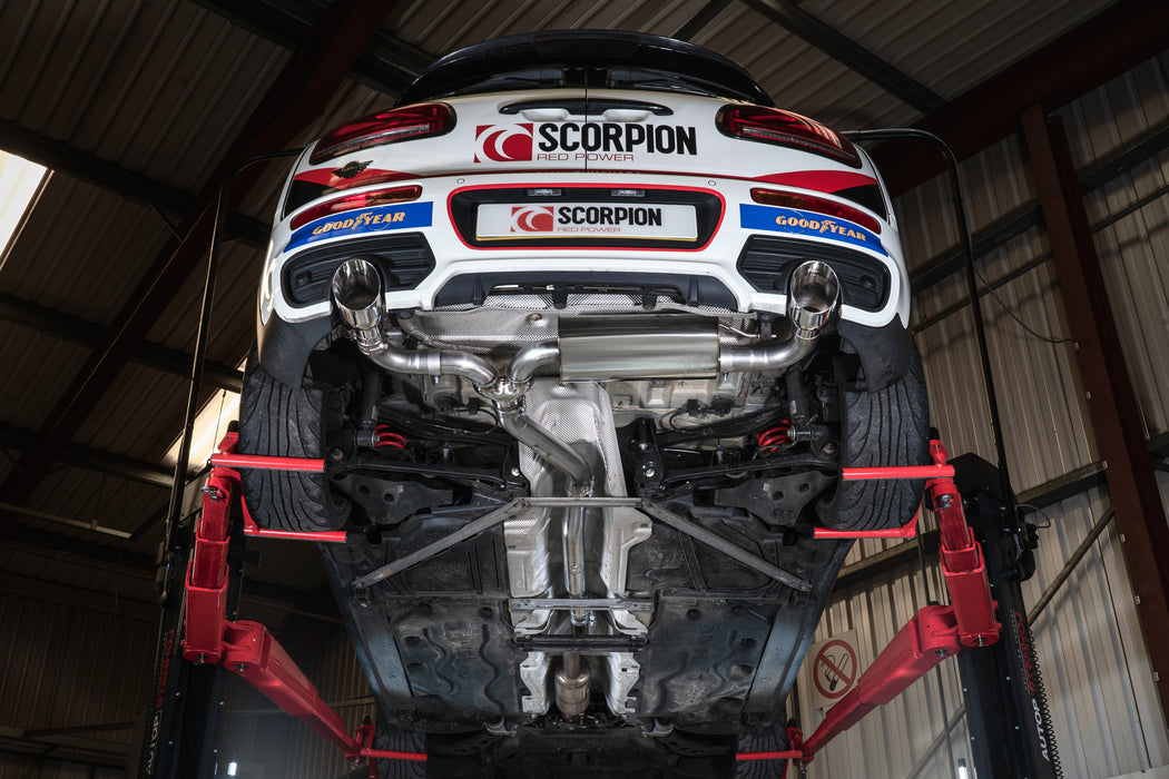 Scorpion TunR GPF-Back System - Mini Clubman F54 Cooper S 19-On Excludes JCW and ALL4 models