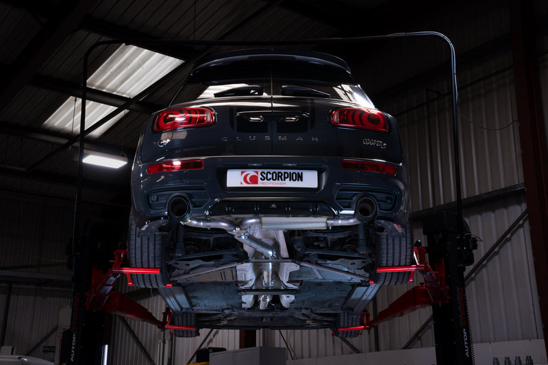 Scorpion TunR Cat-Back System - Mini Clubman F54 Cooper S 15-18 Non GPF Models