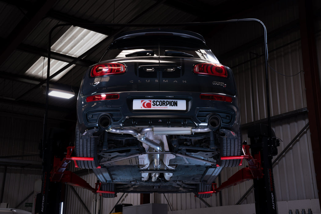 Scorpion TunR Cat-Back System - Mini Clubman F54 Cooper S 15-18 Non GPF Models