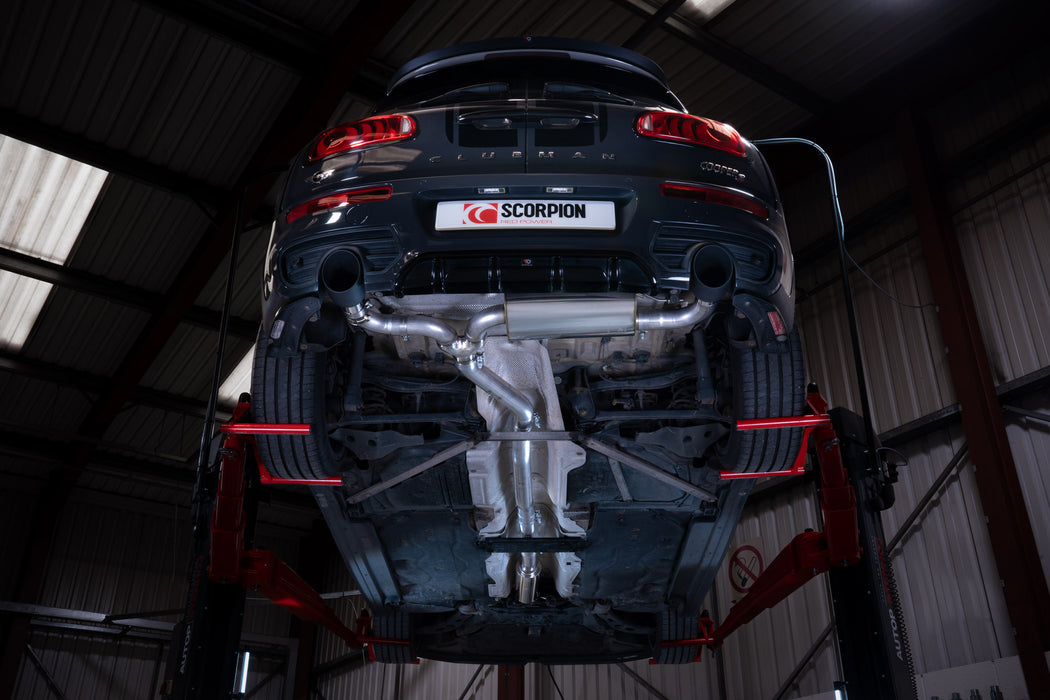 Scorpion TunR Cat-Back System - Mini Clubman F54 Cooper S 15-18 Non GPF Models