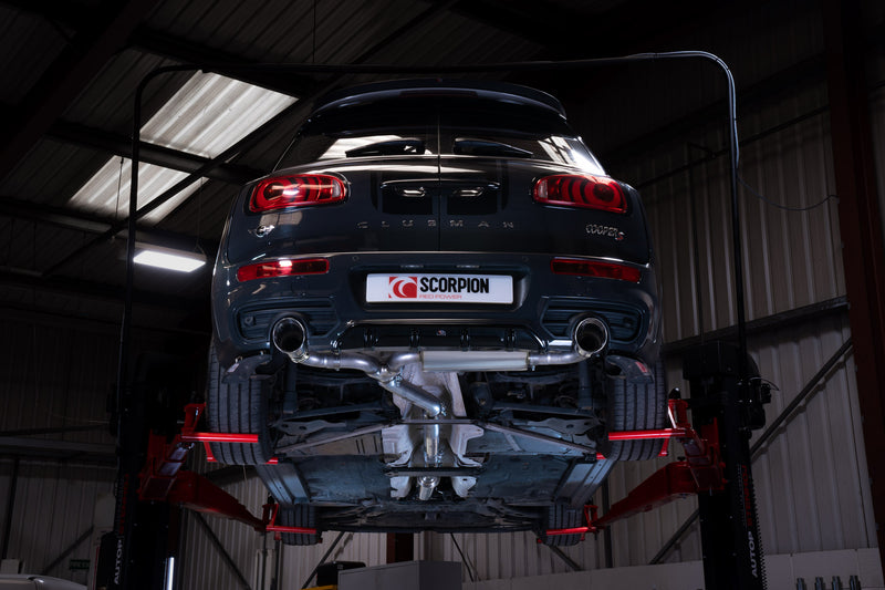 Scorpion TunR Cat-Back System - Mini Clubman F54 Cooper S 15-18 Non GPF Models