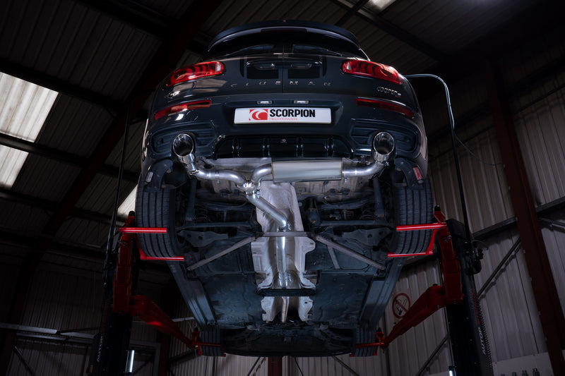 Scorpion TunR Cat-Back System - Mini Clubman F54 Cooper S 15-18 Non GPF Models