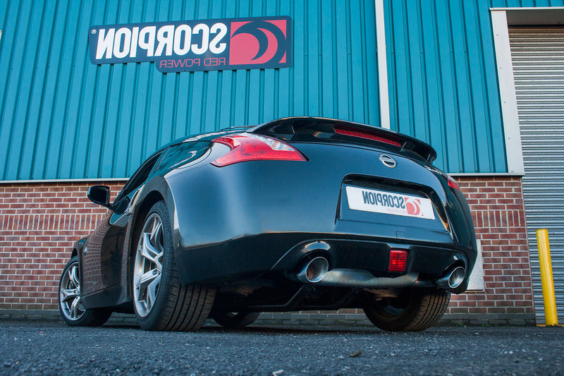 Scorpion Half System (Y-Piece Back) - Nissan 370Z  Non GPF Model Only