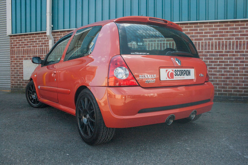 Scorpion Cat-Back System  - Renault Clio MK2 2.0 182