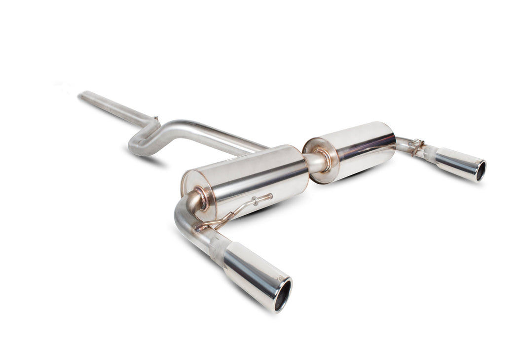 Scorpion Non-resonated cat-back system  - Renault Clio MK3 197 Sport 2.0 16v