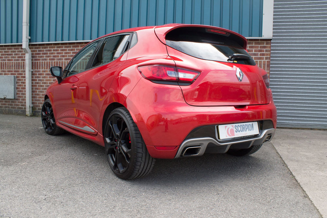 Scorpion cat-back system  - Renault Clio MK4 RS 200 EDC