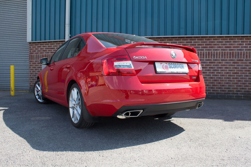 Scorpion Cat-Back System - Skoda Octavia vRS 2.0 TFSi