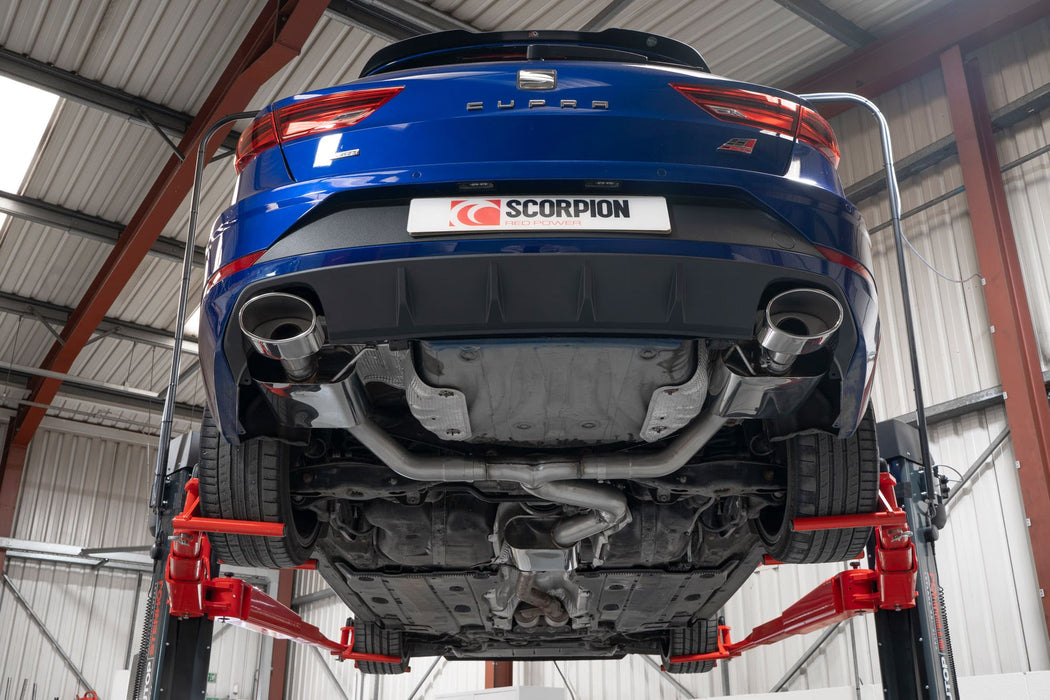 Scorpion gpf-back system - Seat Leon Cupra ST 300 4Drive