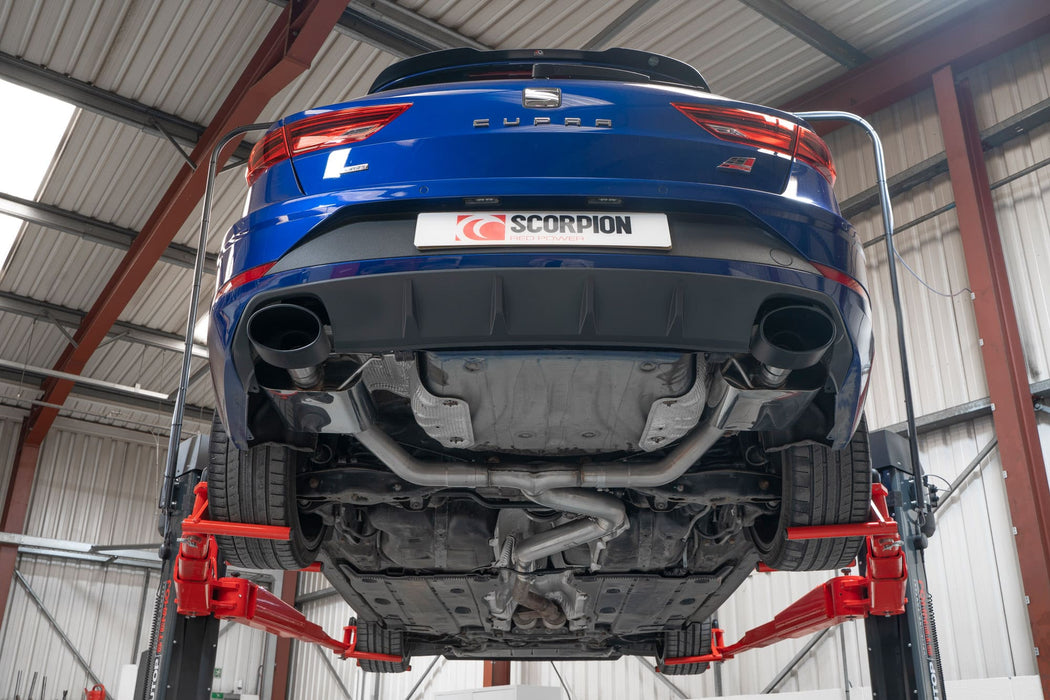 Scorpion gpf-back system - Seat Leon Cupra ST 300 4Drive