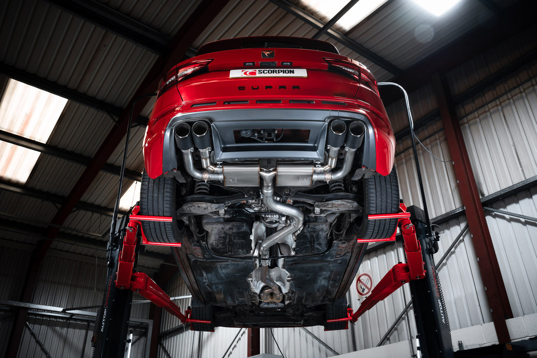 Scorpion GPF-Back System- CUPRA Ateca