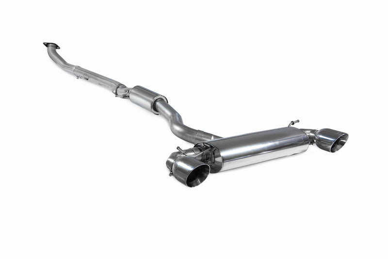 Scorpion Non-Resonated GPF Back System - Toyota GR Yaris Pre-Facelift