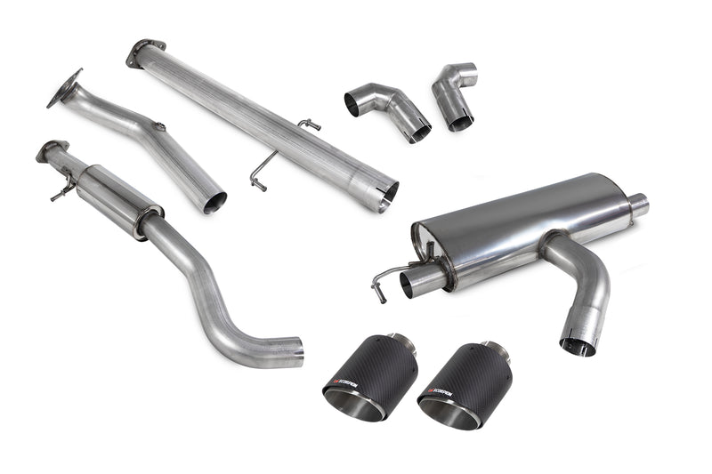 Scorpion Non-Resonated GPF Back System - Toyota GR Yaris Pre-Facelift