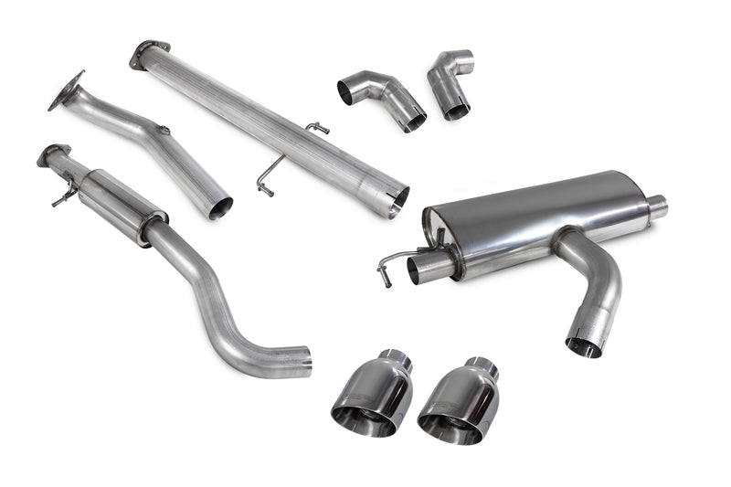 Scorpion Non-Resonated GPF Back System - Toyota GR Yaris Pre-Facelift