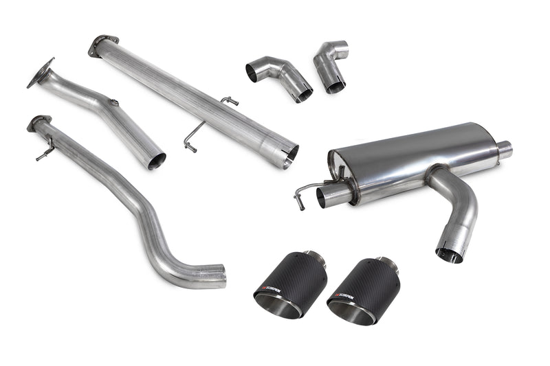 Scorpion Non-Resonated GPF Back System - Toyota GR Yaris Pre-Facelift