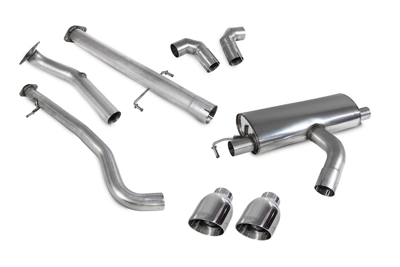 Scorpion Non-Resonated GPF Back System - Toyota GR Yaris Pre-Facelift