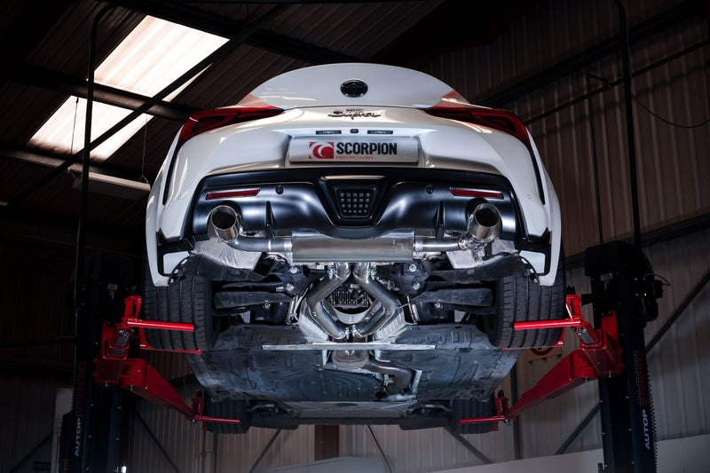 Scorpion GPF Back Exhaust - Toyota Supra A90 3.0T GPF Models Only