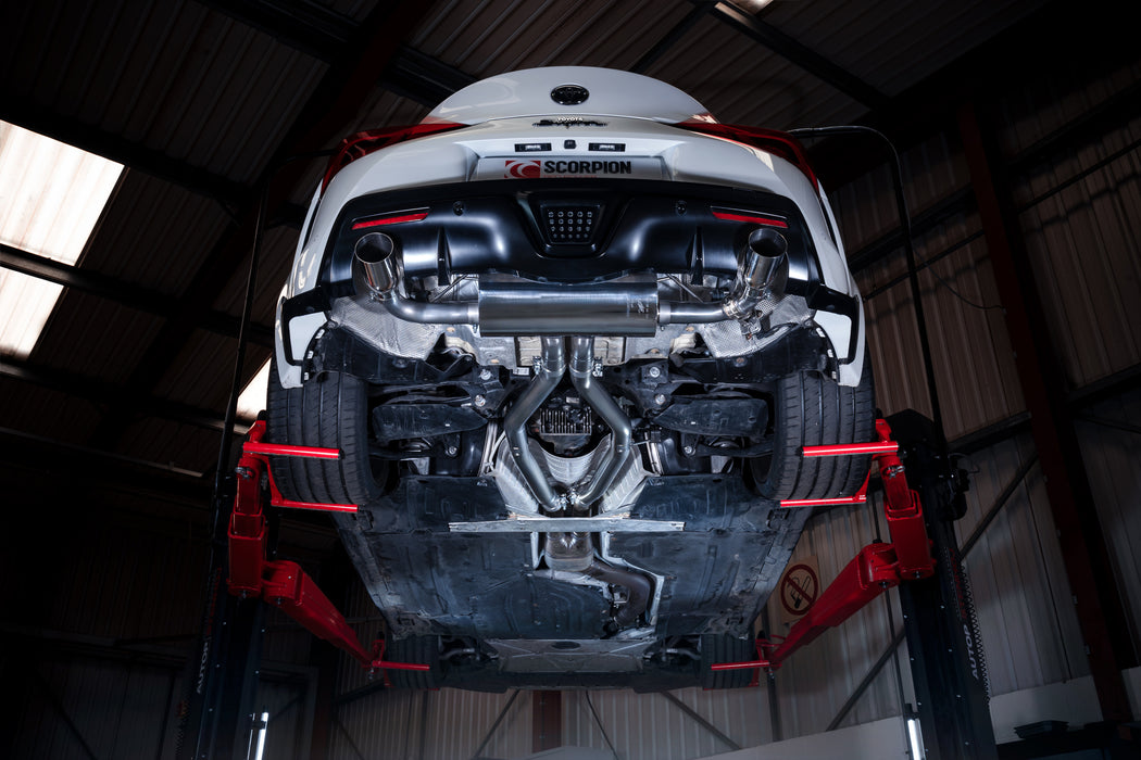 Scorpion GPF Back Exhaust - Toyota Supra A90 3.0T GPF Models Only