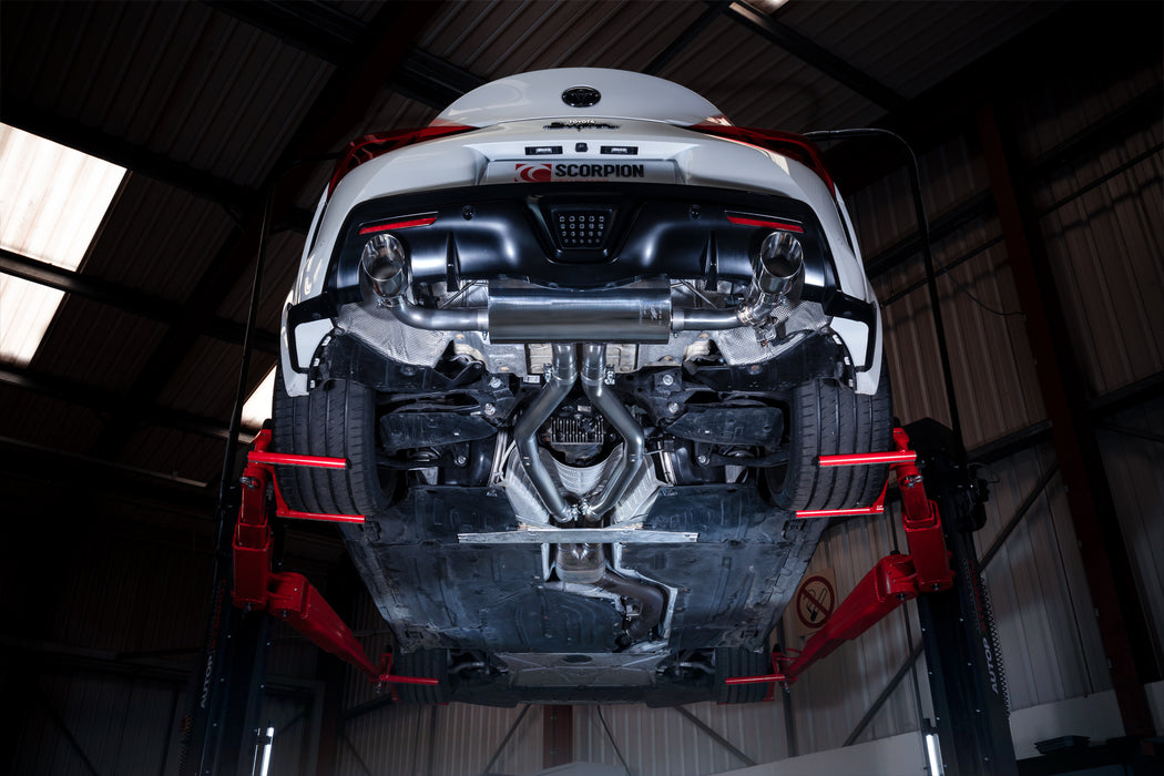 Scorpion GPF Back Exhaust - Toyota Supra A90 3.0T GPF Models Only