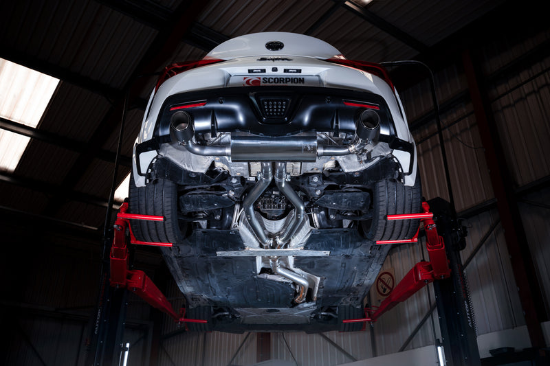 Scorpion Cat-Back Carbon Ascari - Toyota Supra A90 - 3.0T Non-GPF (ROW)