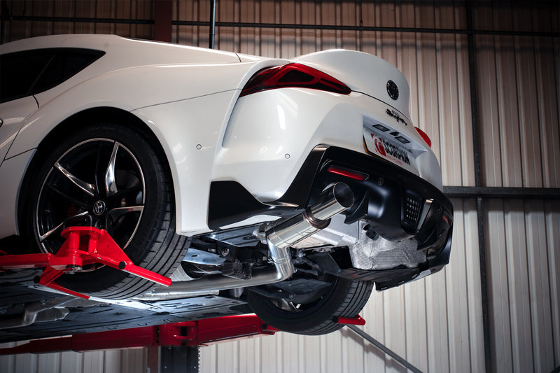 Scorpion 80mm Cat-Back Single Exit System - Toyota Supra A90 - 3.0T Non-GPF (ROW)