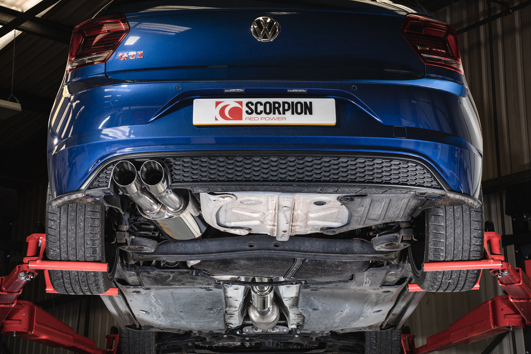 Scorpion GPF-back system - Volkswagen Polo GTi AW (GPF MODEL)