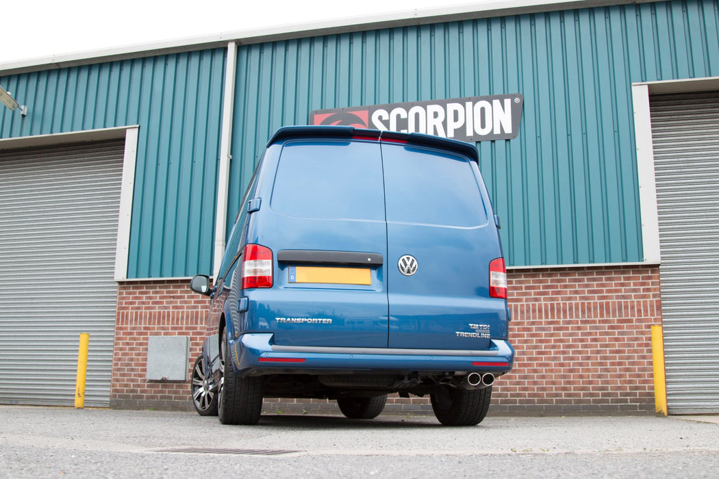 Scorpion Cat/DPF-Back System - Volkswagen Transporter  T5 2.5TDi (03-09) / T5 2.0 (10-15) / T5 & T6 2.0 BiTDi (15-19) SWB/LWD 2WD