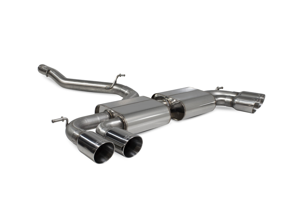 Scorpion cat/gpf back system - Volkswagen Golf R MK8 GPF Model