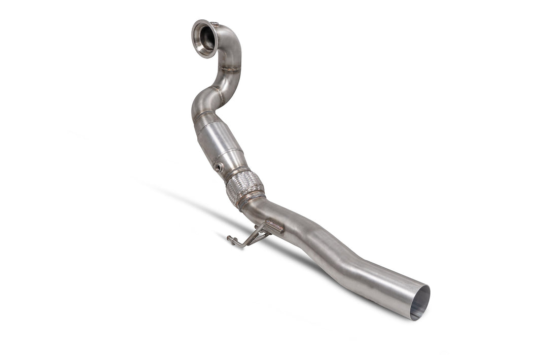 Scorpion Downpipe with High Flow Sports Catalyst - VAG Golf GTI MK8 / MK8.5 & Clubsport, CUPRA Leon 245, Non-GPF Models