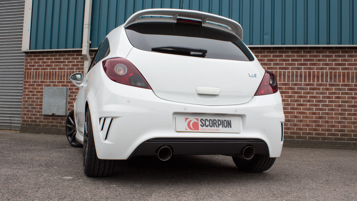 Scorpion cat-back system - Vauxhall Corsa D VXR/Nurburgring
