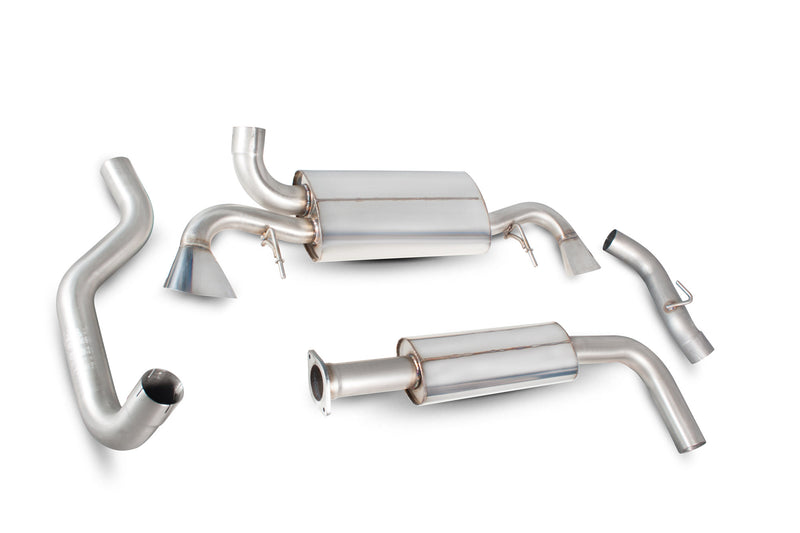 Scorpion Resonated Secondary Cat-Back System - Vauxhall Astra J VXR Non GPF Model Only