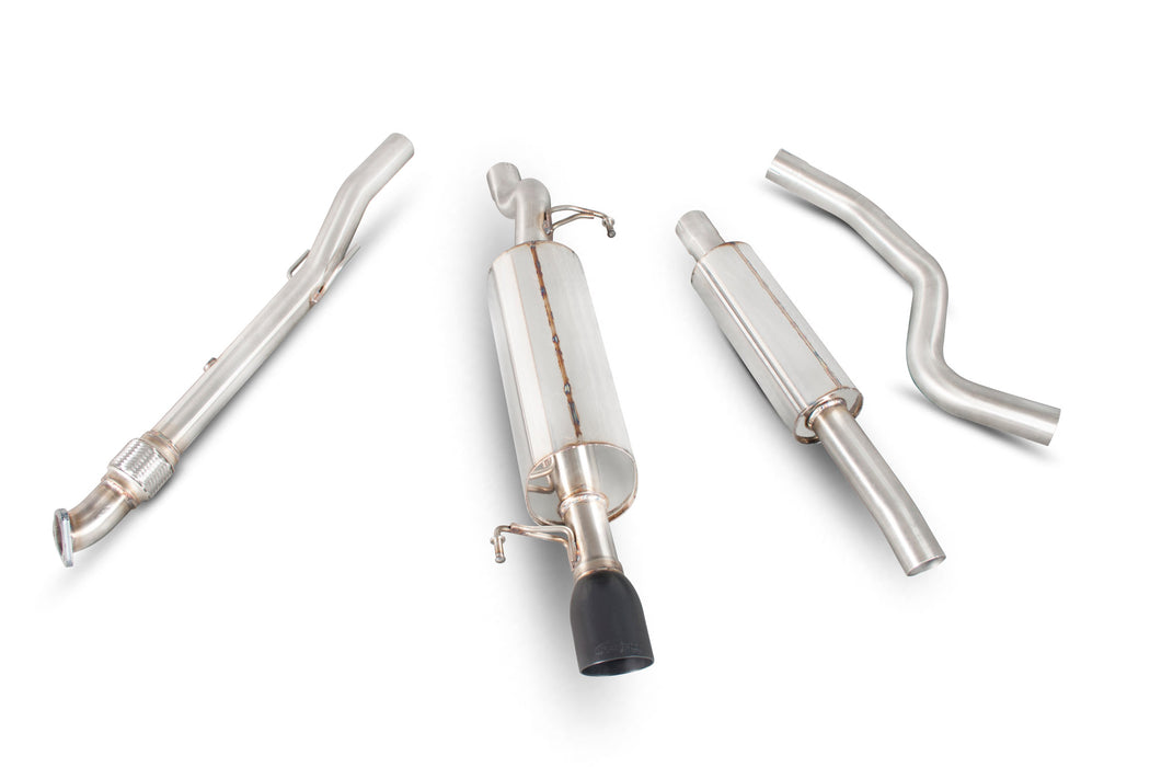 Scorpion Cat-Back System  - Vauxhall Corsa D 1.4 Turbo Black Edition