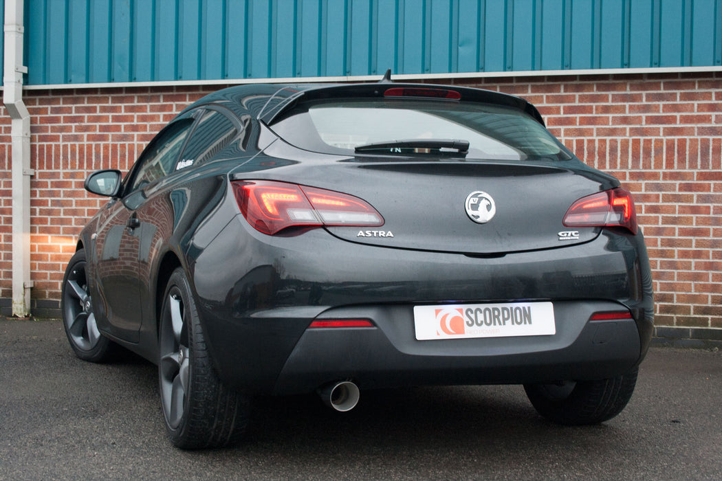 Scorpion Non-resonated cat-back system  - Vauxhall Astra GTC 1.4 Turbo