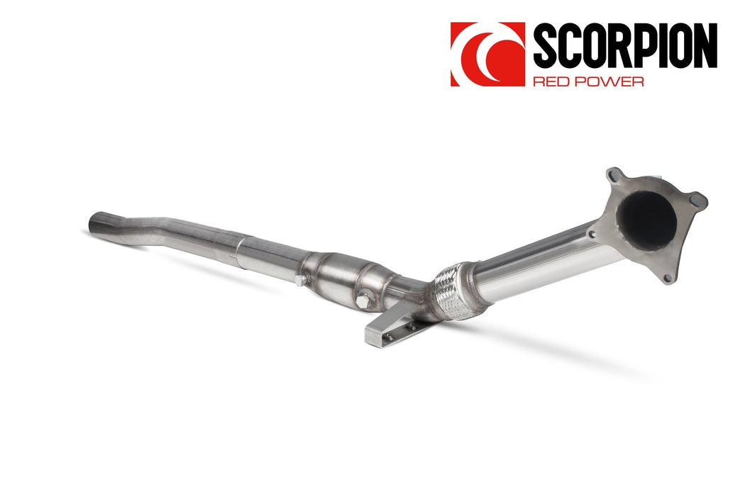 Scorpion Downpipe with a high flow sports catalyst - Audi S3 8P