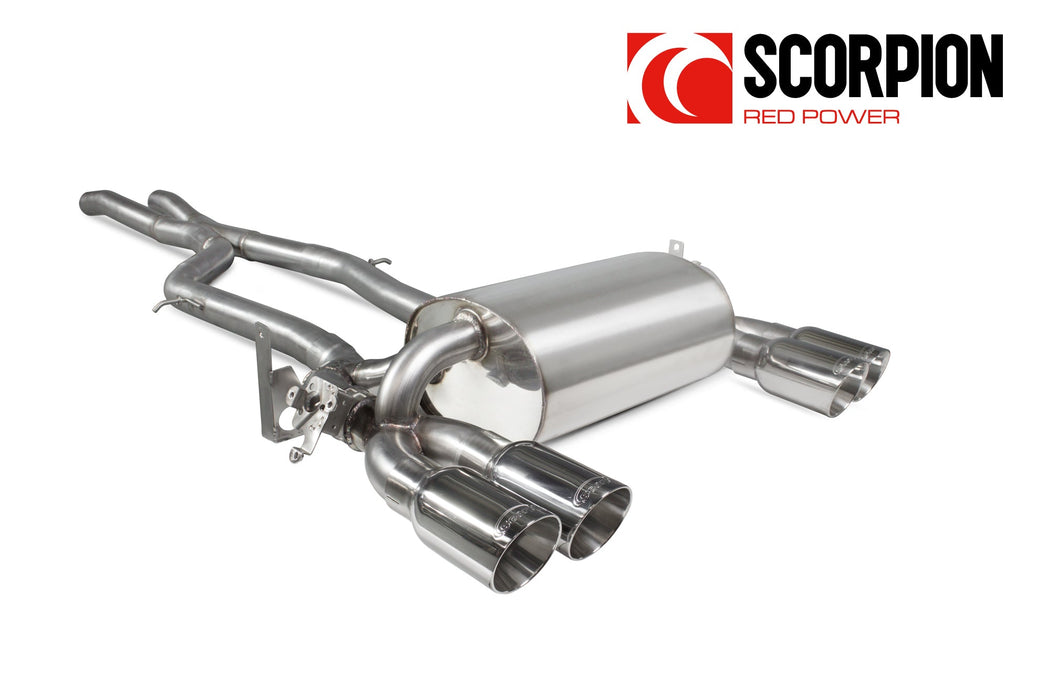 Scorpion Non-res cat-back system with electronic valves - BMW F80 M3 / M4 F82 F83