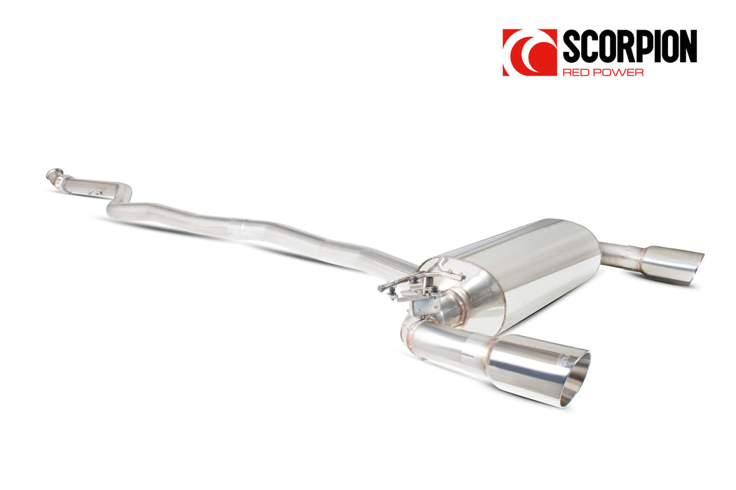 Scorpion Cat-back system with electronic valves - BMW M235i