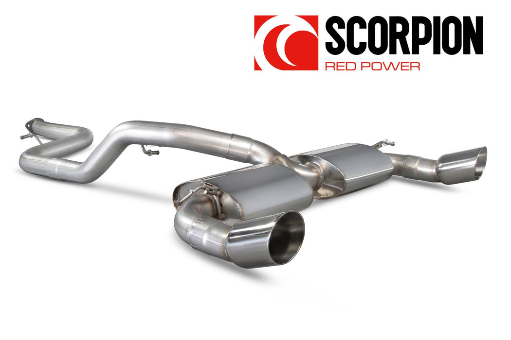 Scorpion Non-resonated cat-back system  - Ford Focus MK2 RS