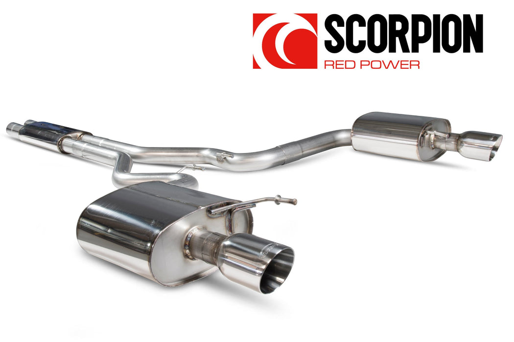 Scorpion Resonated cat-back system - Ford Mustang 5.0 V8 GT Non GPF Model Only