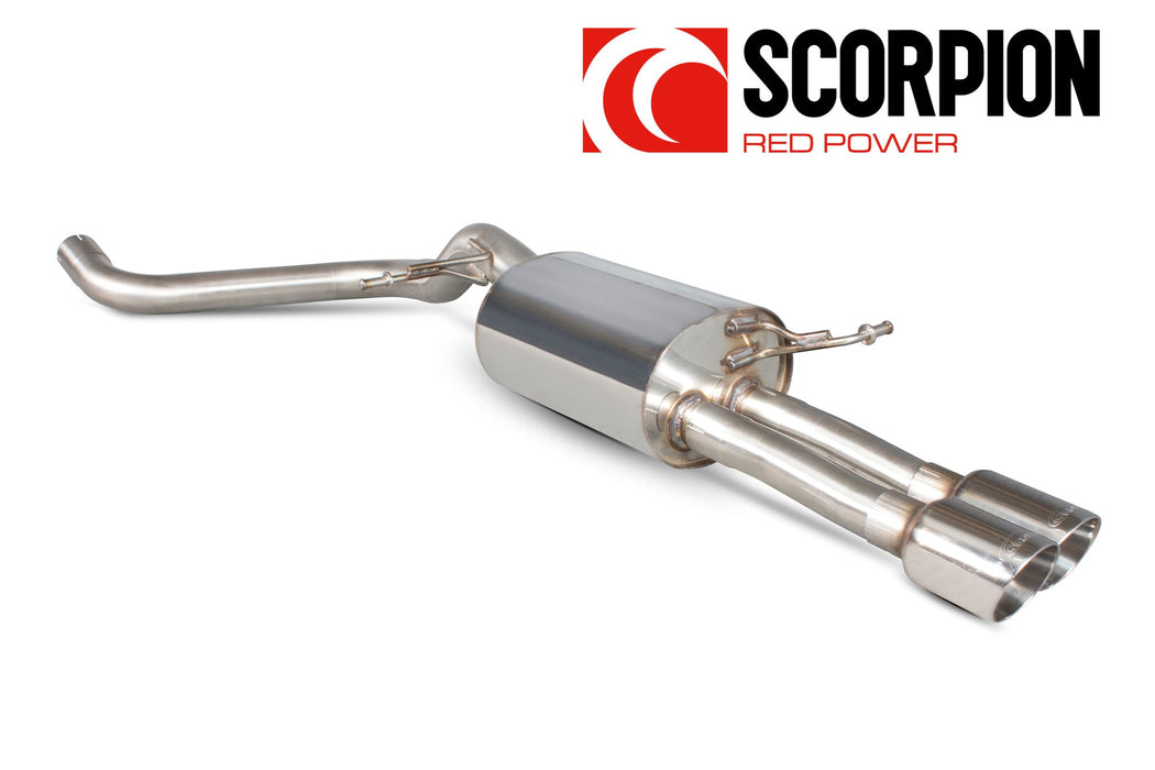 Scorpion Rear silencer only  - Ford Fiesta Ecoboost 1.0T 100,125 & 140 PS
