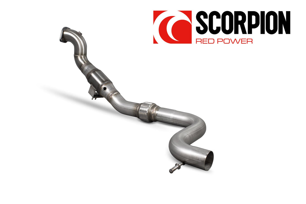 Scorpion Downpipe with high flow sports catalyst - Ford Mustang 2.3T Non GPF Model Only