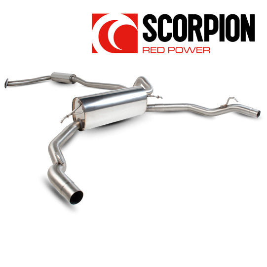 Scorpion Resonated cat-back system - Honda Civic Type R FN2