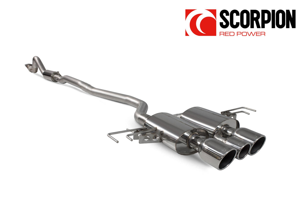 Scorpion Resonated cat-back system - Honda Civic Type R FK8 R/H Drive Non GPF Model Only
