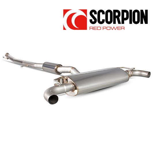 Scorpion Resonated cat-back system with electronic valve - Mercedes-Benz CLA 45 AMG