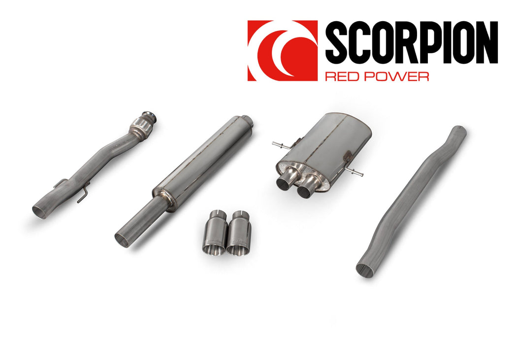 Scorpion Resonated cat-back system - Mini Cooper S R56 / R57 / R58 / R59