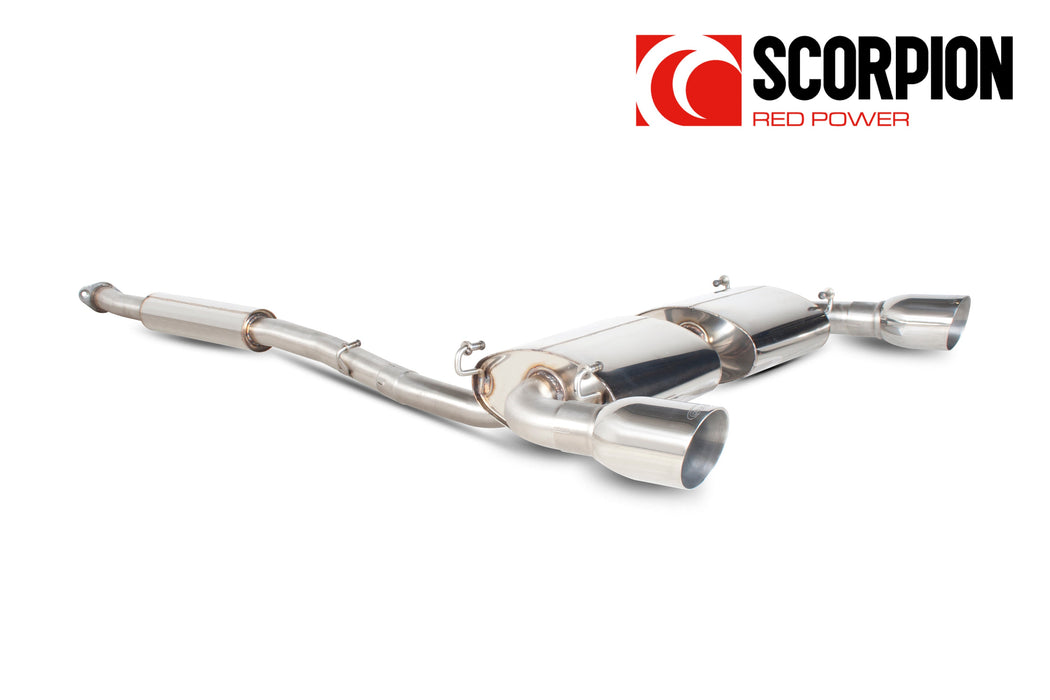 Scorpion Resonated secondary cat-back system - Subaru GT86/GR86/Scion FR-S/BRZ