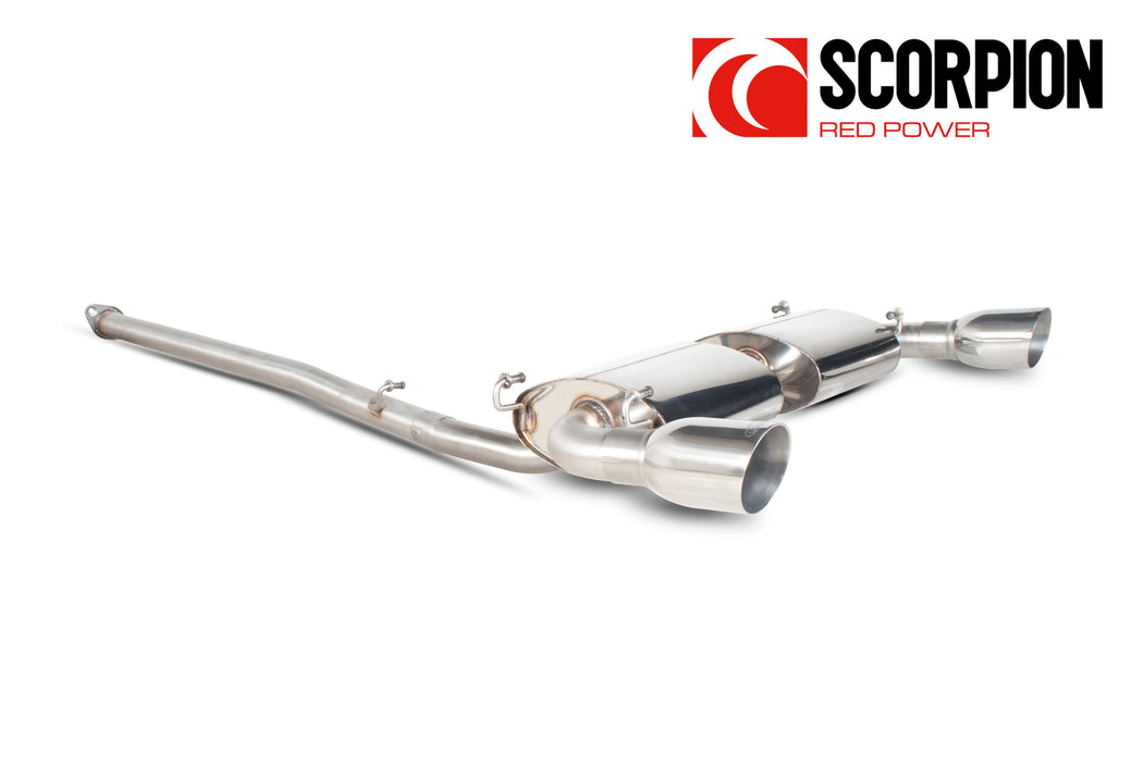 Scorpion Non-resonated cat-back system  - Subaru GT86/GR86/Scion FR-S/BRZ