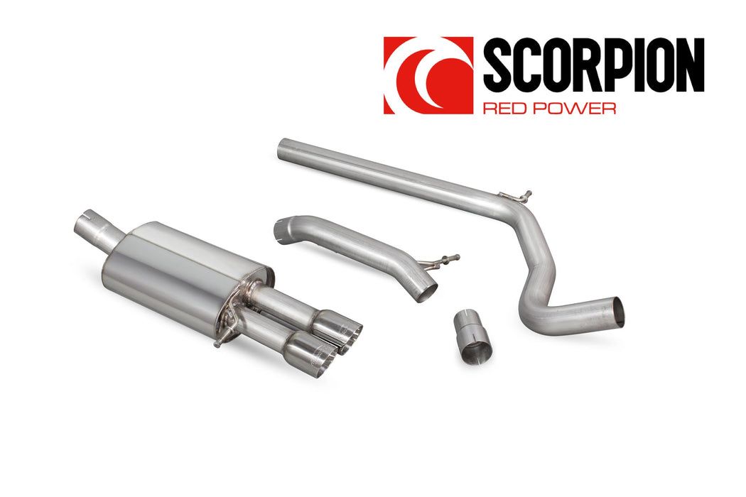 Scorpion Non-resonated cat-back system - Volkswagen Polo Gti 1.8T 9n3